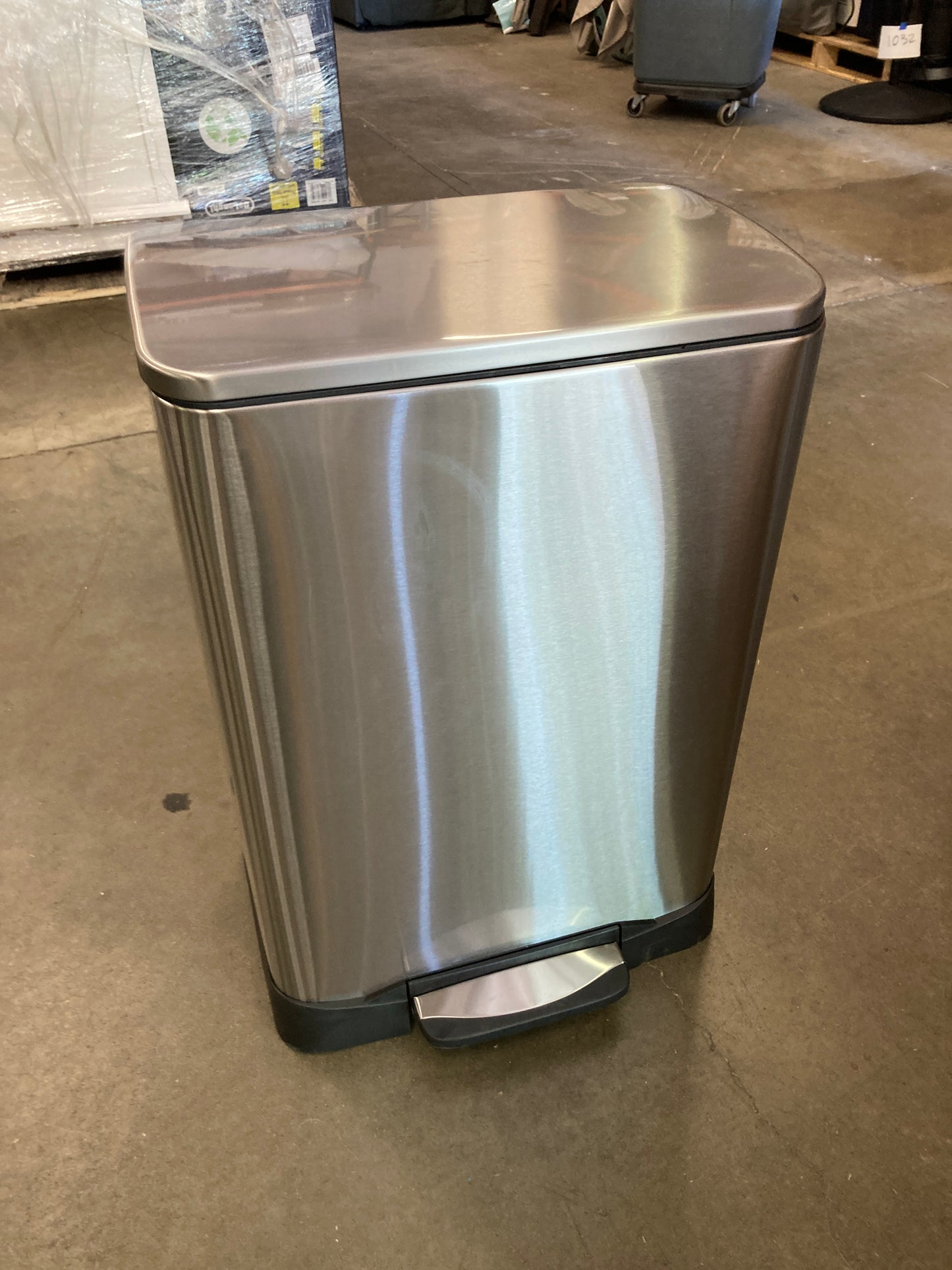Costco - Neocube 50 Liter Stainless Steel Trash Can - Retail $99