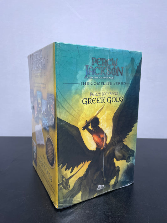 NEW, Sealed - Percy Jackson and the Olympians Complete Series and Percy Jackson's Greek Gods Boxed Set - Retail $52