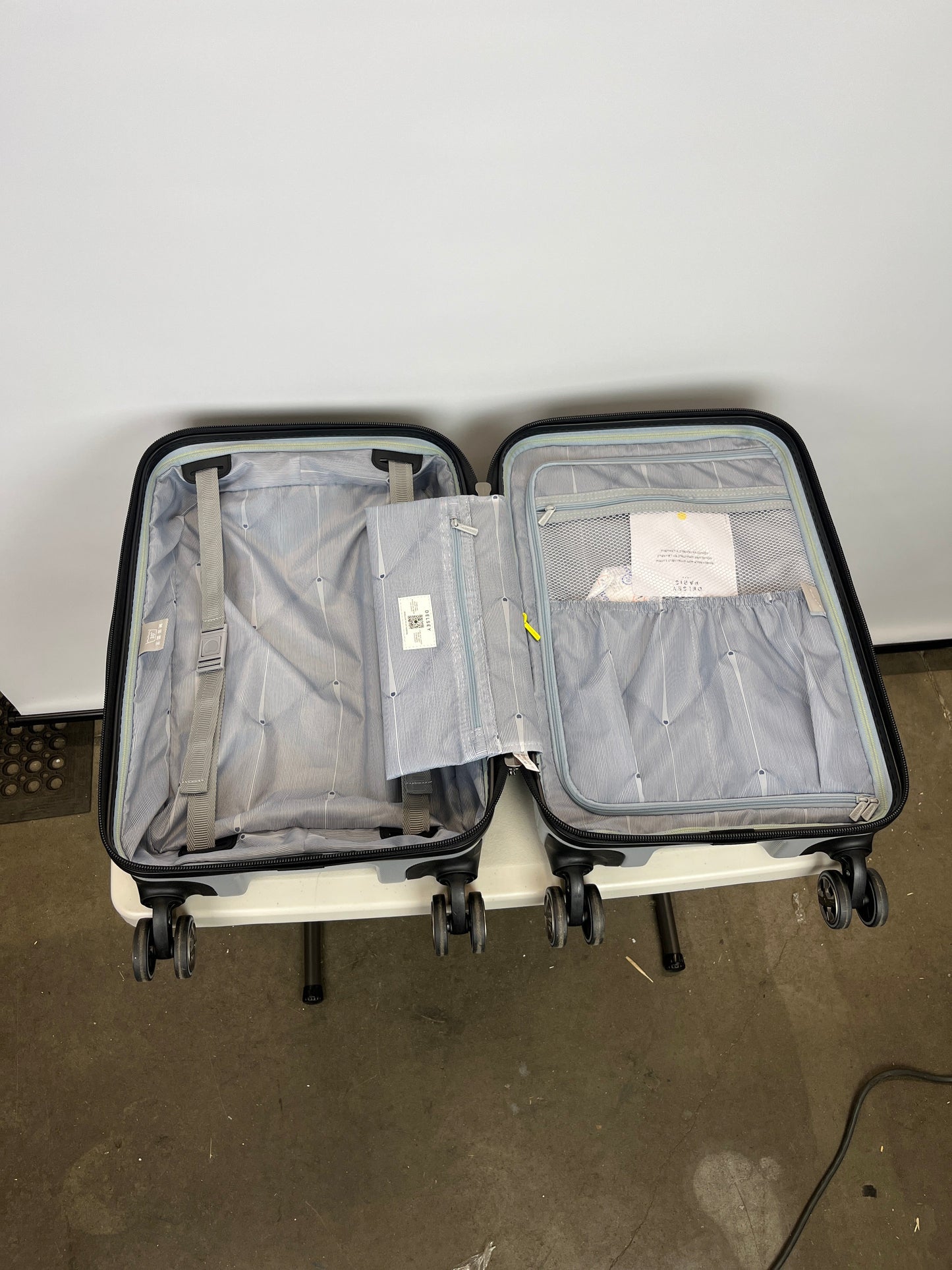 Costco - Delsey Silver Hardside Carry-On Spinner - Retail $79