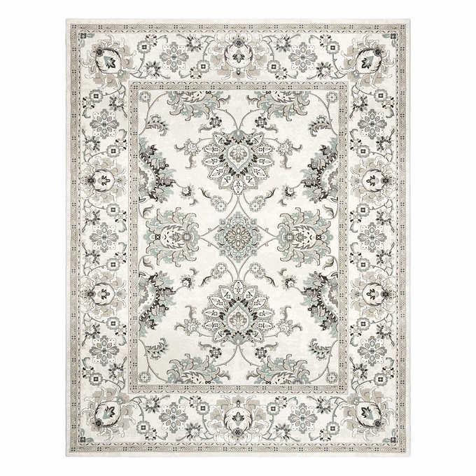 NEW - Costco - Thomasville Timeless Classic Rug Collection, Minerva Ivory 7'10" x 10'- Retail $309