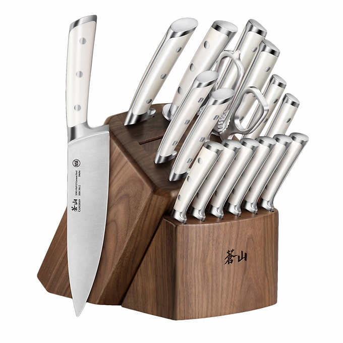 Costco - Cangshan S1 Series 17-piece Forged German Steel Knife - Retail $259