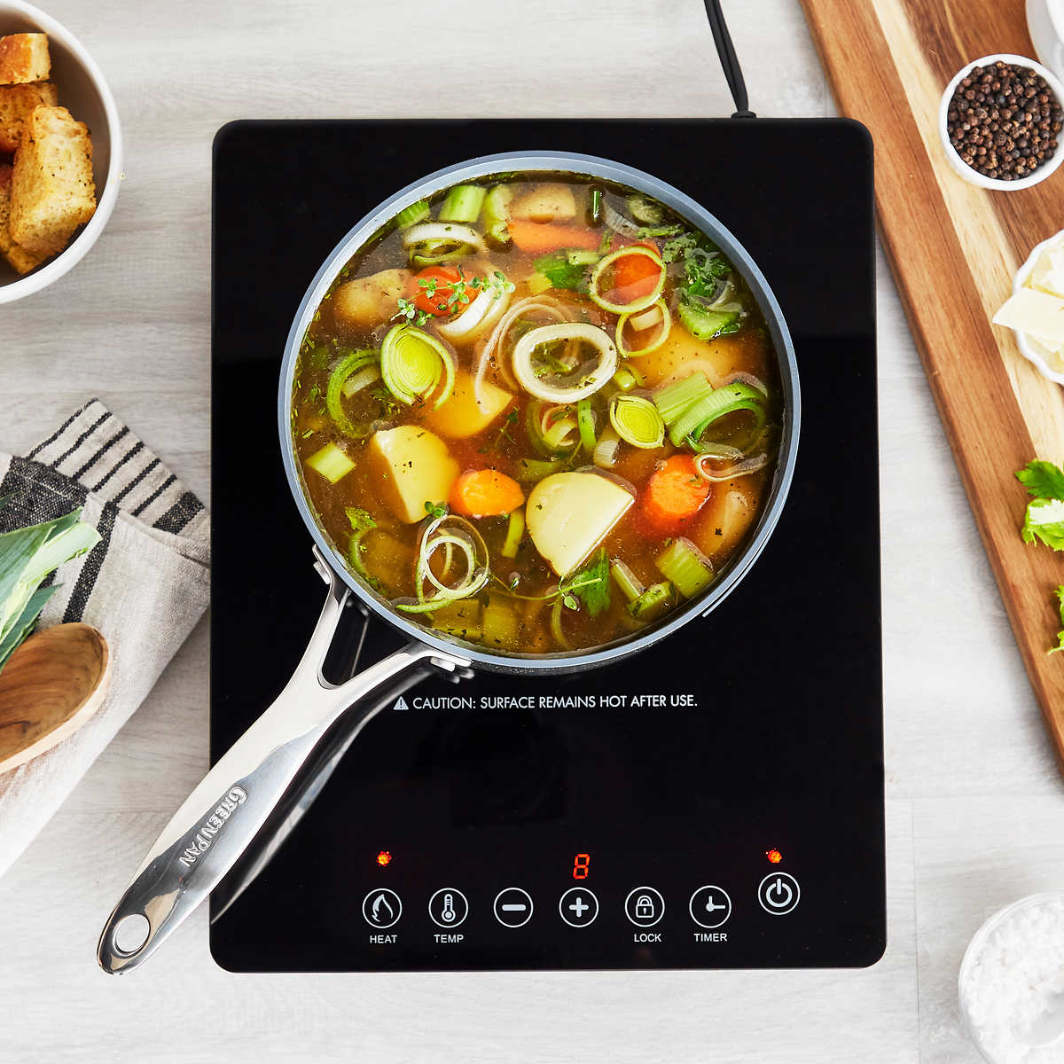 GreenPan Induction Cooktop - Retail $120