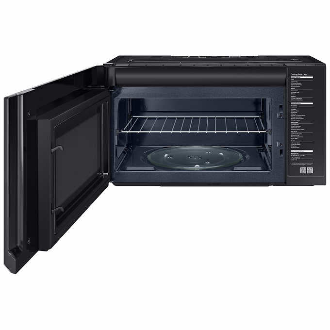 New - Samsung 2.1 cu. ft. Over-the-Range Microwave with Sensor Cook ME21M706BAS - Retail $519