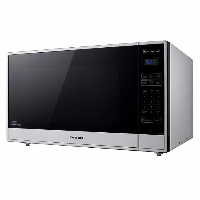 NEW - Panasonic Family Size 2.2CuFt Countertop Microwave Oven with Cyclonic Inverter Technology NN-SN97HS