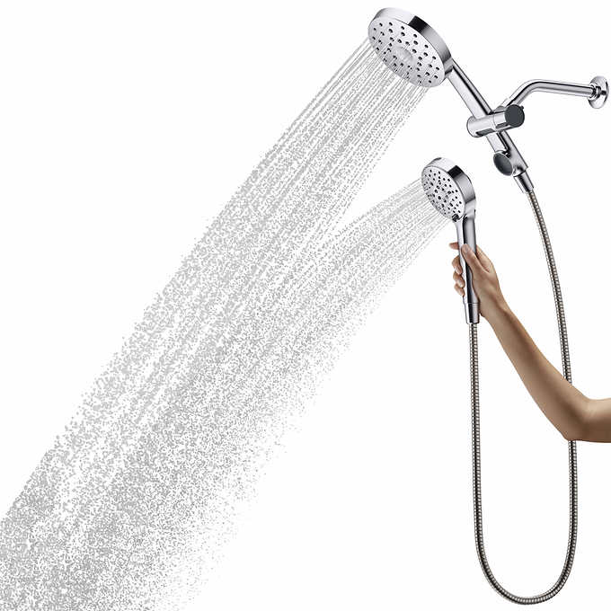 Kohler Prone - Chrome 3-in-1 Multifunction Shower Head with PowerSweep - Retail $99