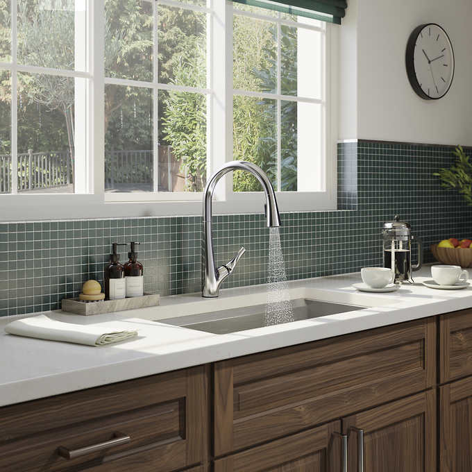 Kohler Bevin - Chrome - Pull-Down Kitchen Faucet - Retail $169