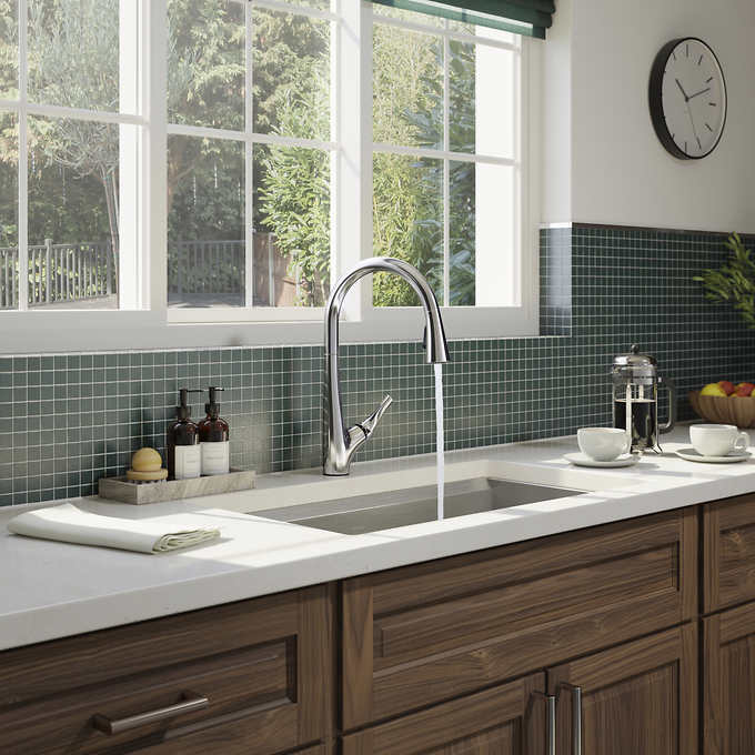 Kohler Bevin - Chrome - Pull-Down Kitchen Faucet - Retail $169