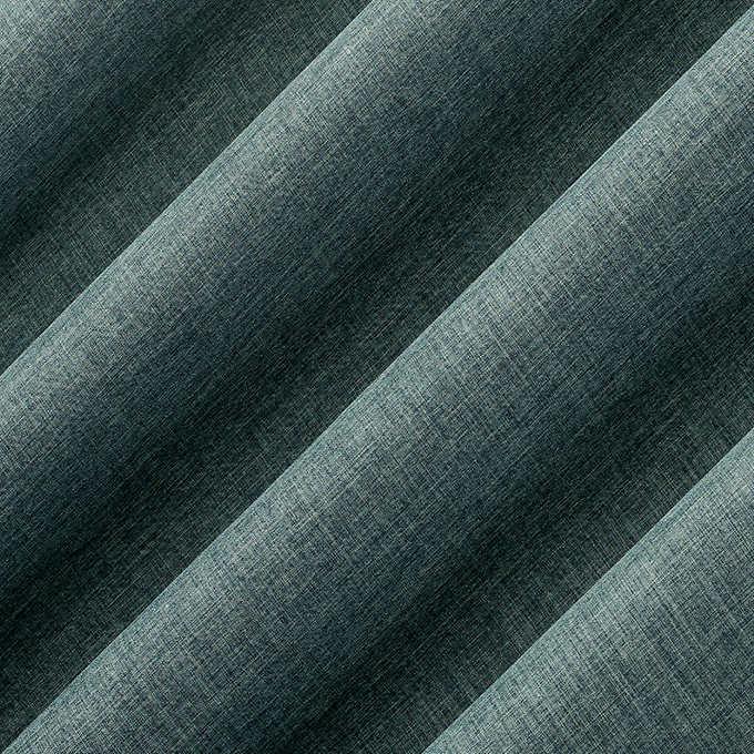 NEW - Sun Zero Teal Pratt Tonal Texture Fleece Insulated 100% Blackout Window Curtains, 2-pack - Retail $39