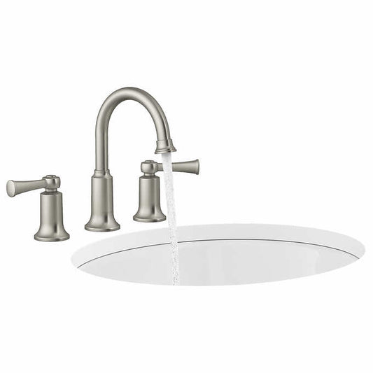 NEW - Kohler Aderlee Widespread Bathroom Faucet (Brushed Nickel) - Retail $139