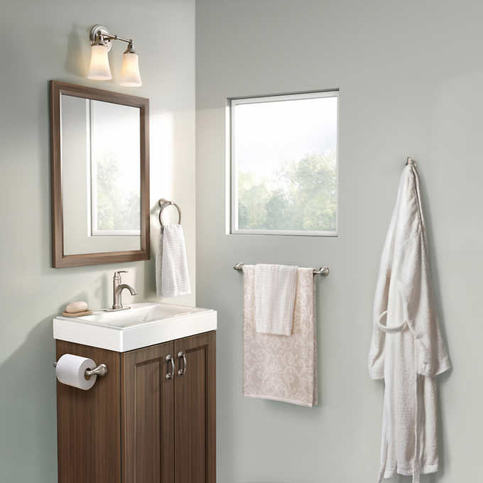 NEW - Moen Wellton 4-piece Bath Hardware Set - Retail $39