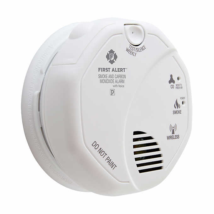 NEW - First Alert Smoke and Carbon Monoxide Alarm, 3-pack - Retail $99