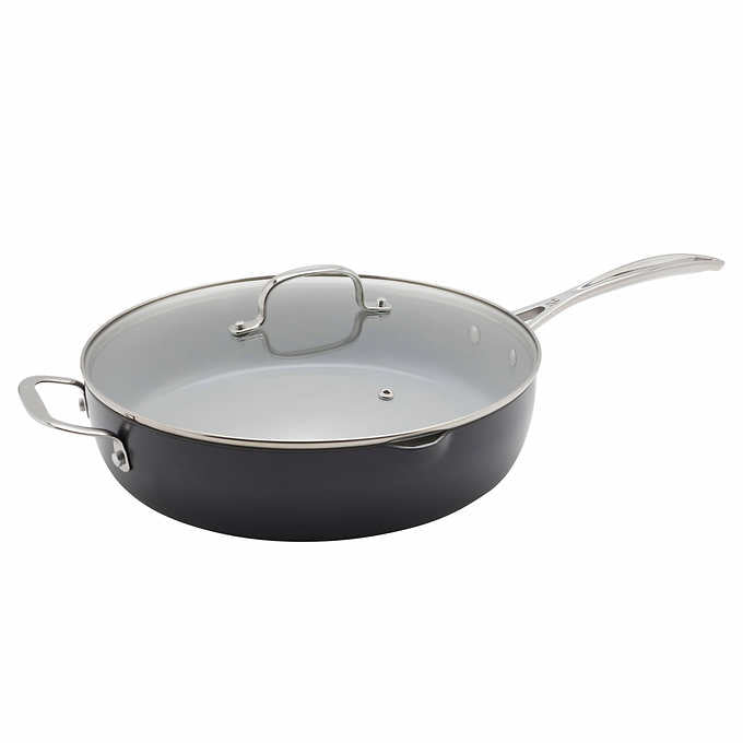 Henckels Ceramic Nonstick 5-Quart Everyday Sauté Pan - Retail $32