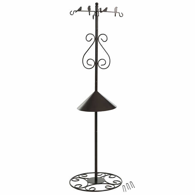 Metal Garden Stand with Baffle - Retail $49