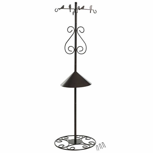 Metal Garden Stand with Baffle - Retail $49