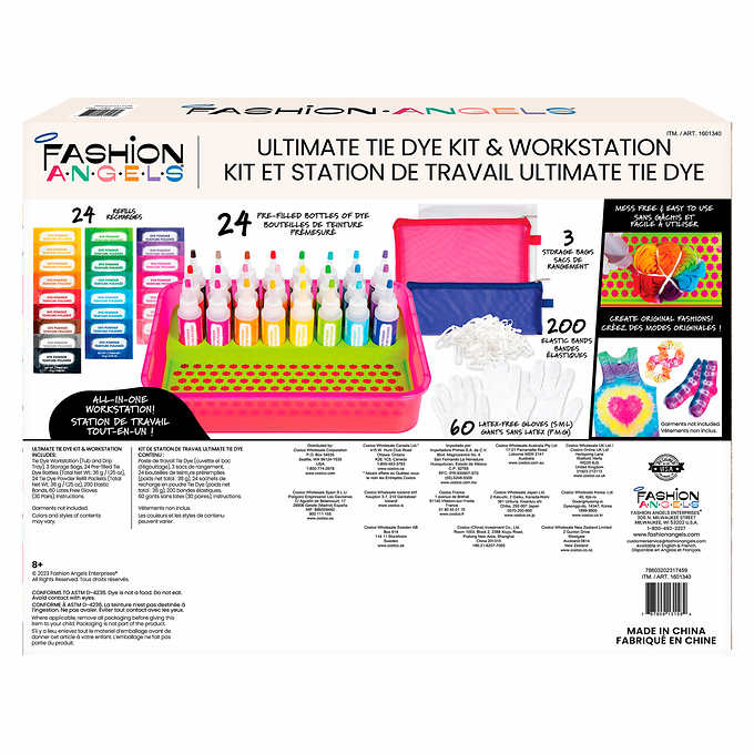 The Ultimate Tie Dye Kit & Workstation - Retail $34