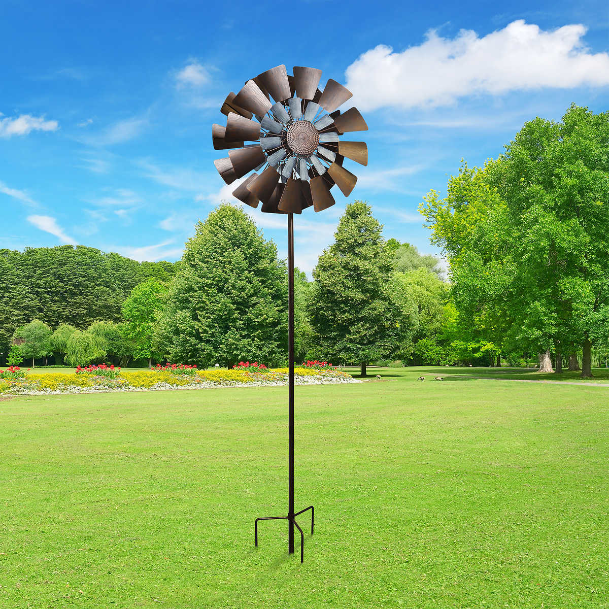 Costco - Metal Farm Wind Spinner - Retail $49