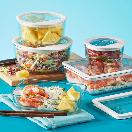 Costco - Pyrex 10-piece Ultimate Glass Food Storage Set - Retail $49