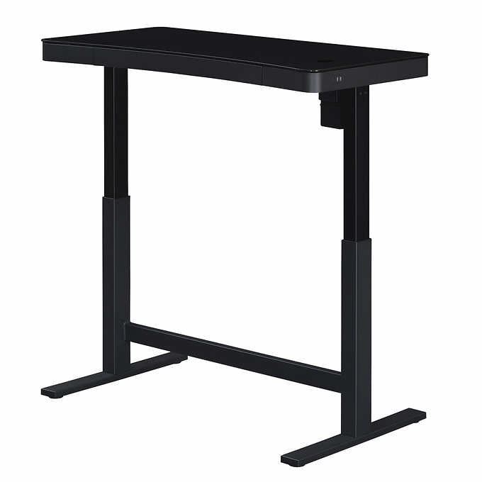 Tresanti 47" Black Adjustable Height Desk - Retail $349