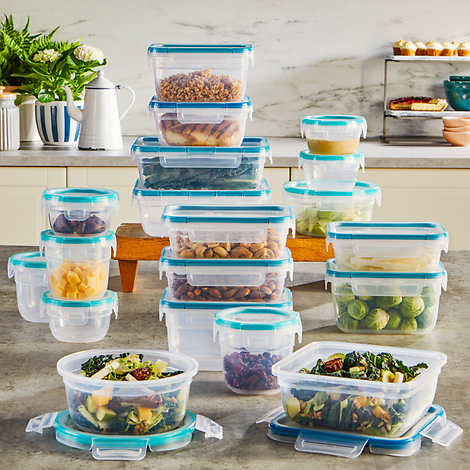 Snapware 38-piece Plastic Food Storage Set - Retail $28