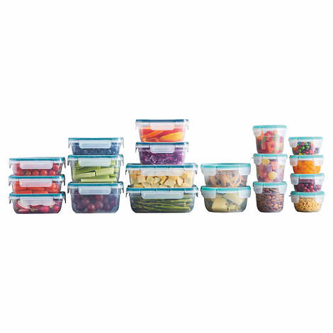 Snapware 38-piece Plastic Food Storage Set - Retail $28