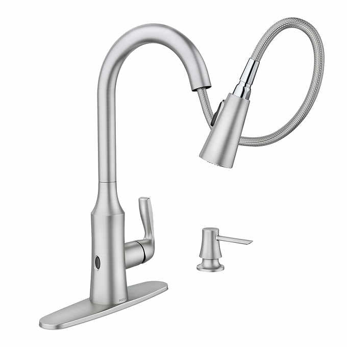 Like NEW - Moen Cadia Pulldown Kitchen Faucet, Touchless - Retail $249