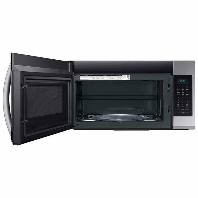 NEW - Samsung 1.9 Cu. Ft. Over-the-Range Microwave with Sensor Cook ME19R7041FS - Retail $419