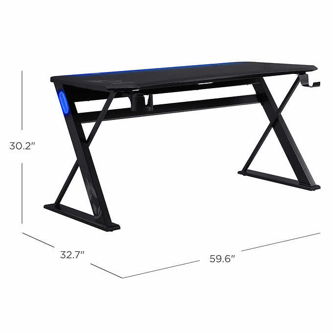 NEW w/ dmg - DPS Radius 60” Gaming Desk - Retail $249