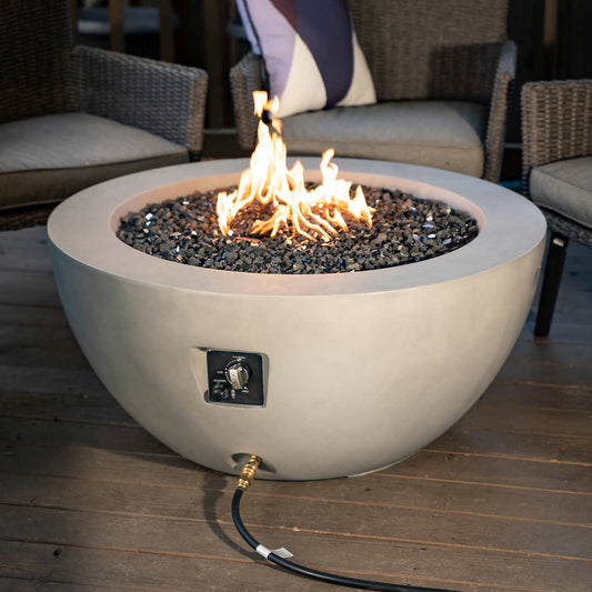 Costco - Faux Concrete Gas Fire Pit - Retail $449