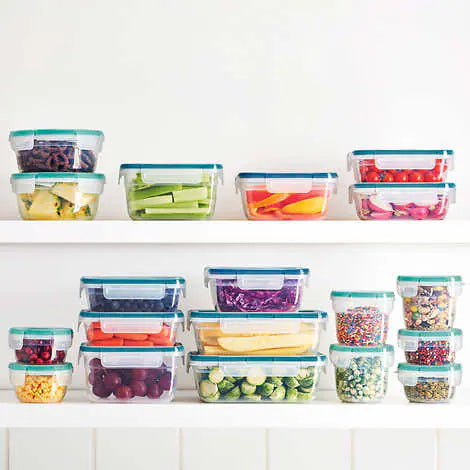 Snapware 38-piece Plastic Food Storage Set - Retail $28