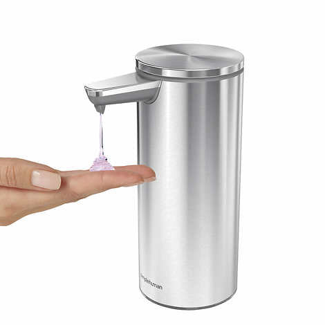 NEW - simplehuman Rechargeable Sensor Soap Dispenser - Retail $49