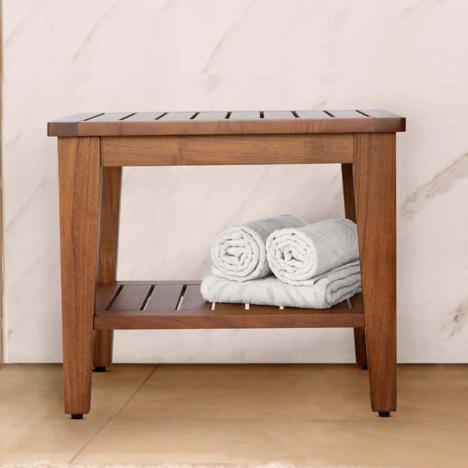 NEW Costco Seville Flat Teak Bench Retail 69 PDX Deals