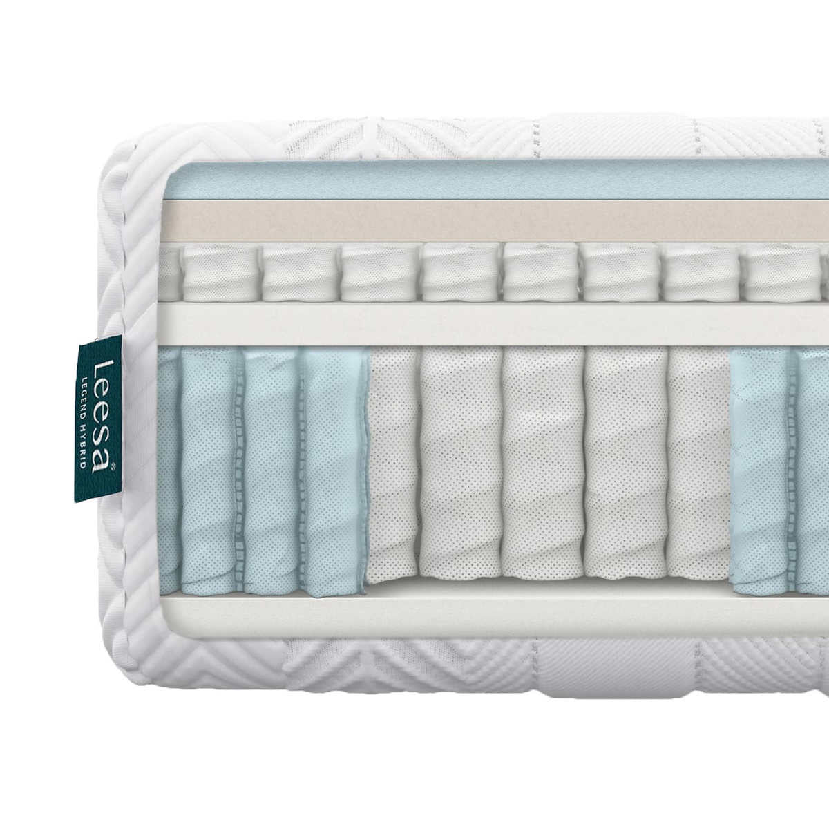 NEW - Leesa Legend 12" KING Hybrid Mattress Medium Firm - Retail $1049