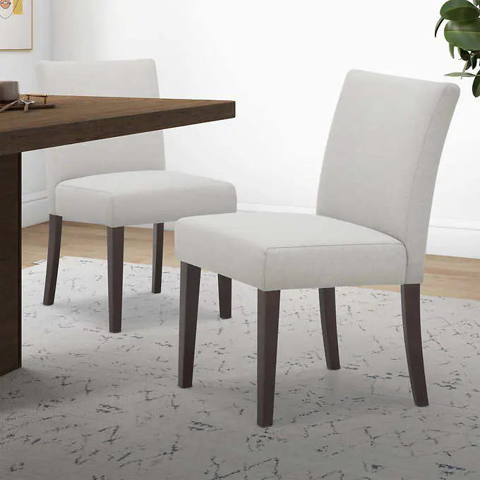 NEW in BOX - Costco - Denning Fabric Dining Chair, 2-pack - Retail $174