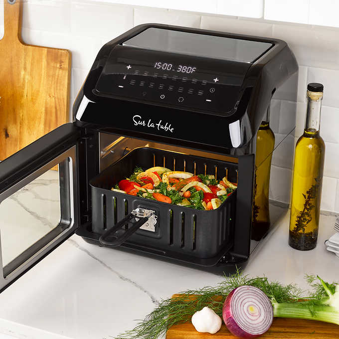 NEW - Sur La Table 13 Quart Air Fryer with Easy Open Door - Retail $99