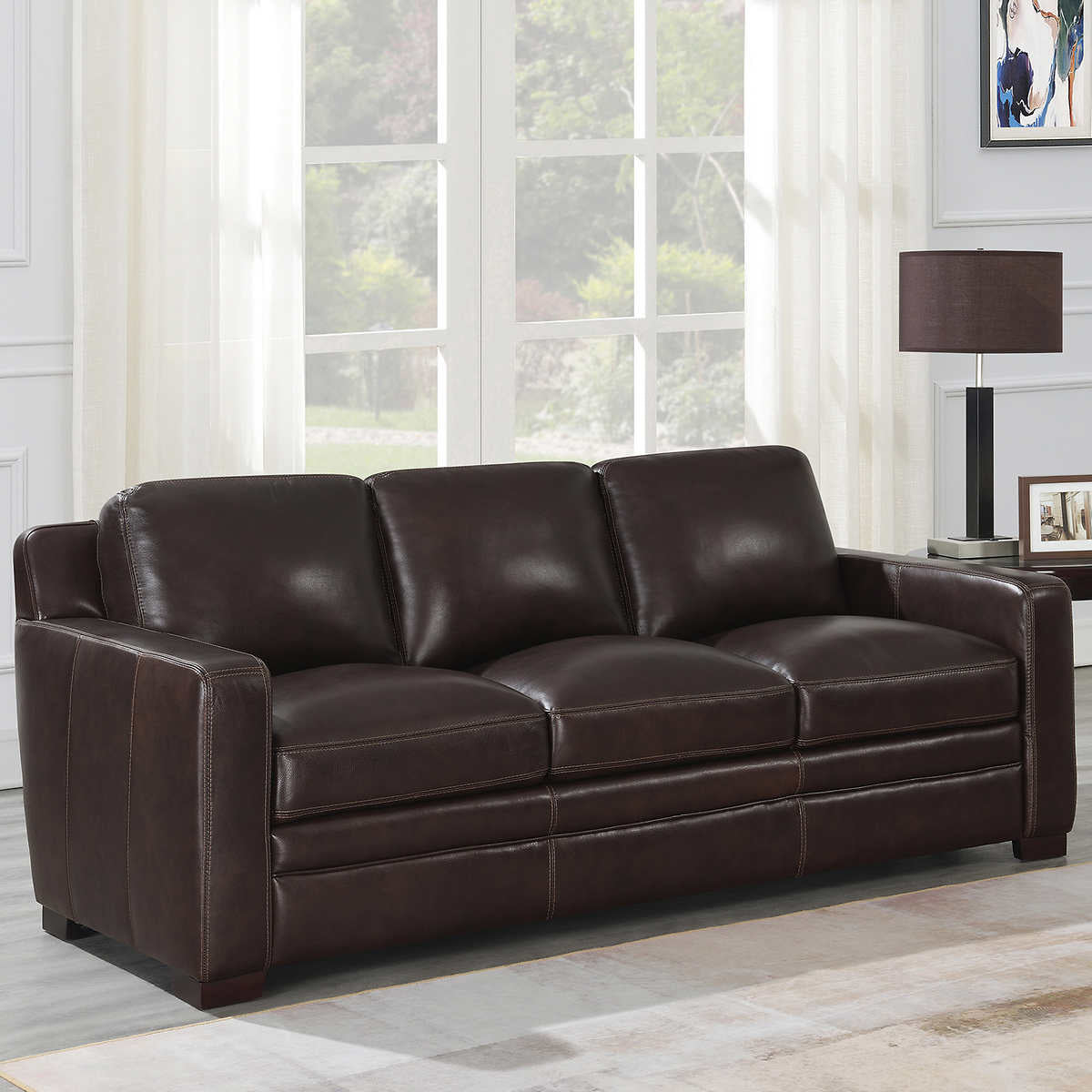 Costco - Chanton Leather Sofa - Retail $1499