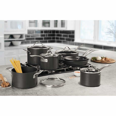 NEW - Kirkland Signature 12-piece Non-Stick Cookware Set - Retail $119