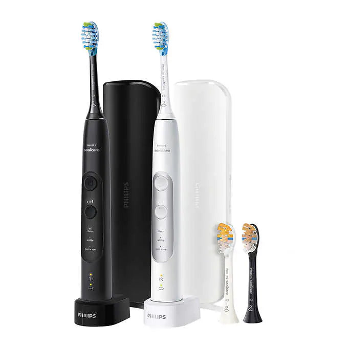 Philips Sonicare Professional Clean [no brush heads] Rechargeable Electric Toothbrush, 2-pack- Retail $169