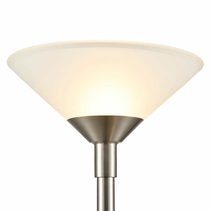 Costco - Torchiere Floor Lamp with Reading Light - Retail $84