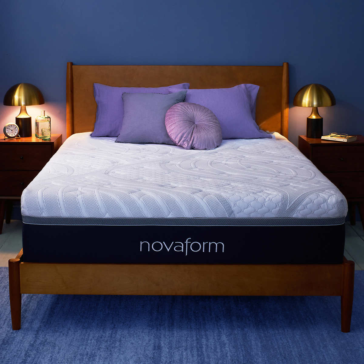 NEW in Box - Costco - Novaform QUEEN 14" ComfortGrande Plus Gel Memory Foam Mattress Medium - Retail $579