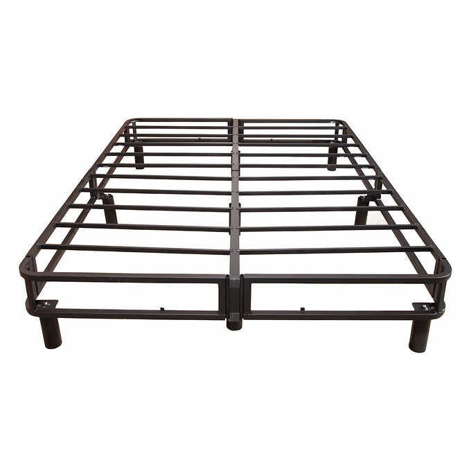 NEW - EnForce QUEEN 7" Metal Box Spring with Headboard Bracket and Legs - Retail $239