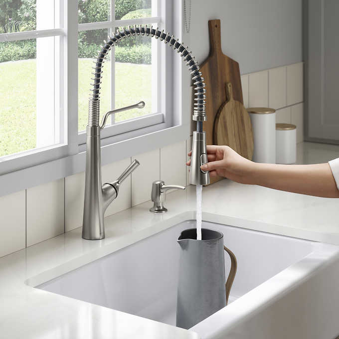 Kohler Albany Semi-Pro Kitchen Faucet - Retail $259