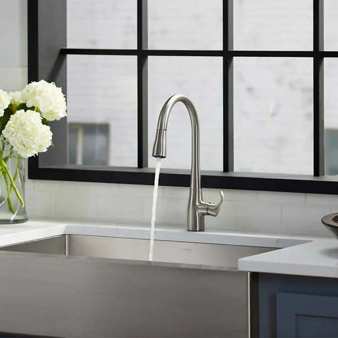 NEW - Kohler Simplice Pulldown Kitchen Faucet - Retail $219