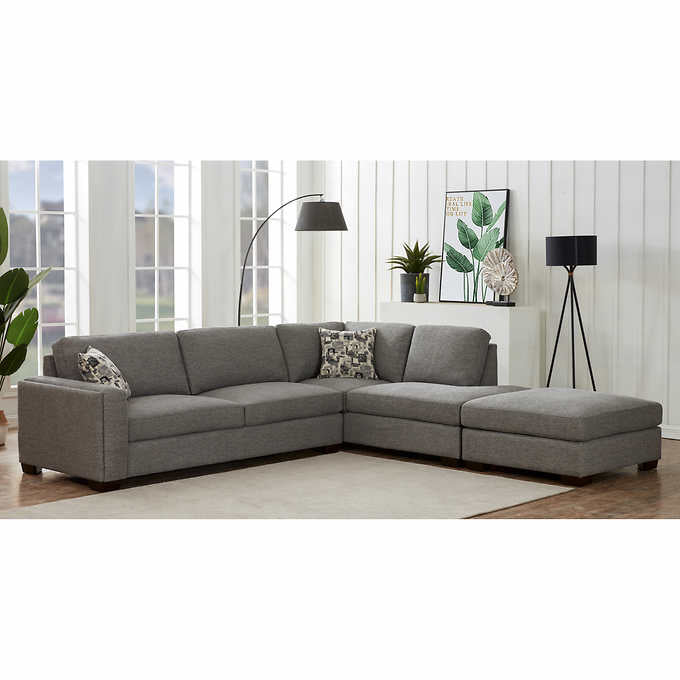 Costco - Maycen Fabric Sectional, Right Facing - Retail $1999