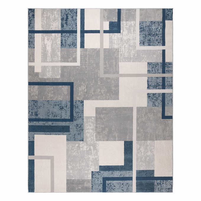 NEW - Costco - Eden Rug Collection 7' x 10', Abstract Geo - Retail $299