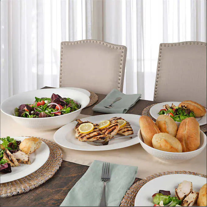 NEW - Mikasa Nellie 3-piece Serving Set - Retail $79