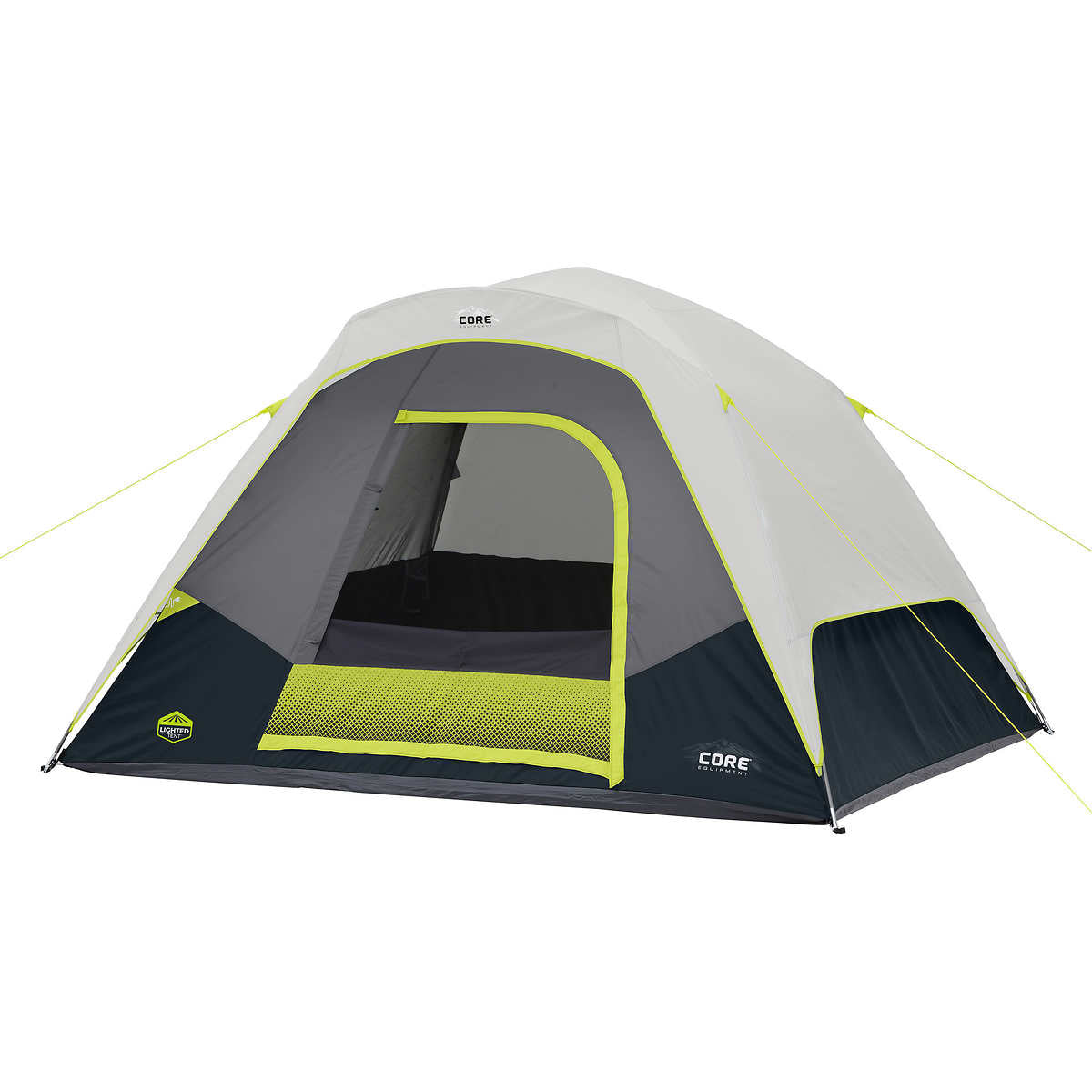Like NEW - Costco - CORE 6-Person Lighted Dome Tent - Retail $115