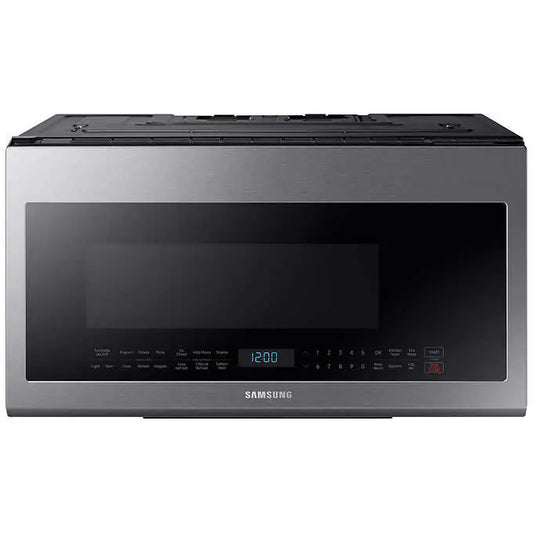 Samsung 2.1 cu. ft. Over-the-Range Microwave with Sensor Cook ME21M706BAG - Retail $479