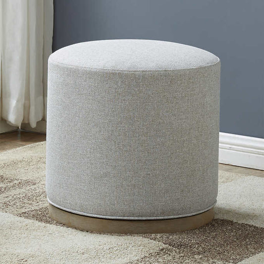 Drayden Fabric Swivel Ottoman - Retail $169