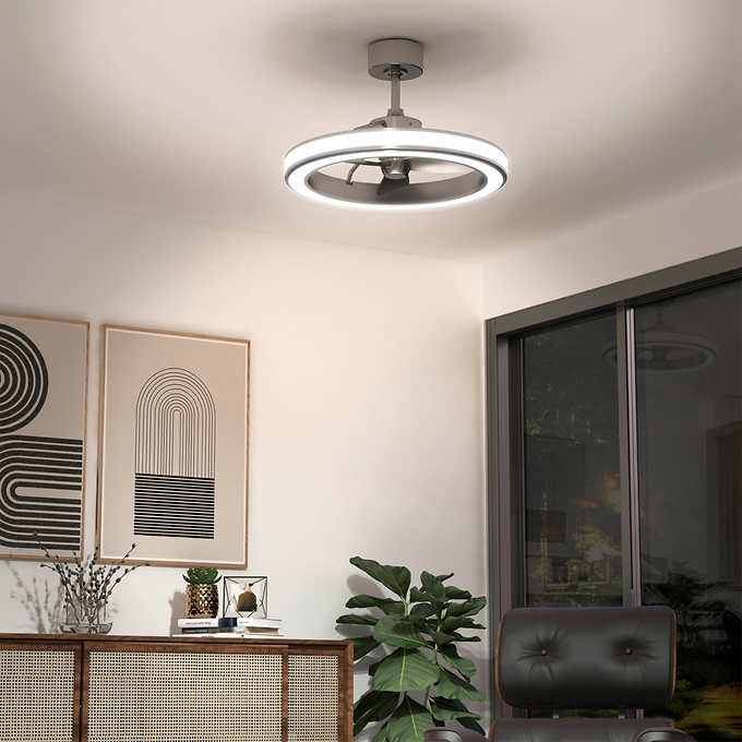 NEW - Artika Edwin 23" LED Chandelier Ceiling Fan - Retail $185