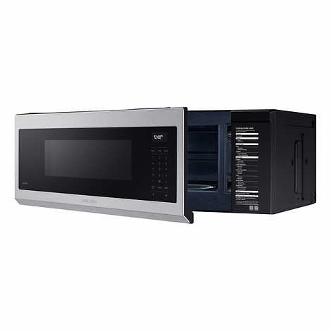 Samsung 1.1 cu. ft. Smart SLIM OTR Microwave with Wi-Fi and Voice Control Features - Retail $569